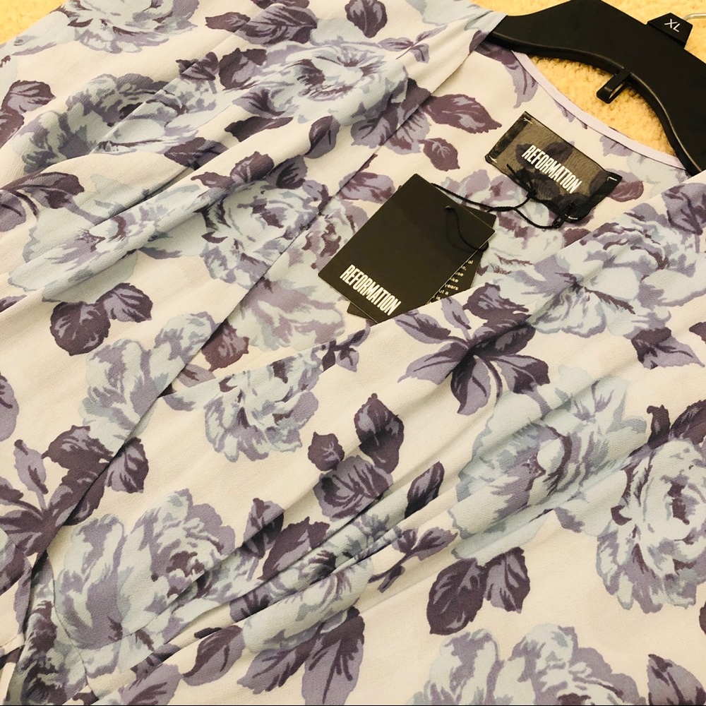 🌟SOLD NWT Reformation Wooster Helena Dress - Picture 7 of 8